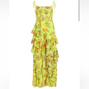 Alice + Olivia
Jocelyn Tiered Ruffle Maxi Dress
